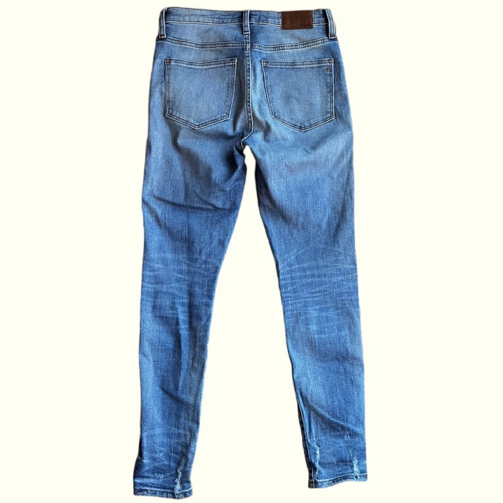 Madewell Women’s High Rise Skinny Distressed Jeans sz 28